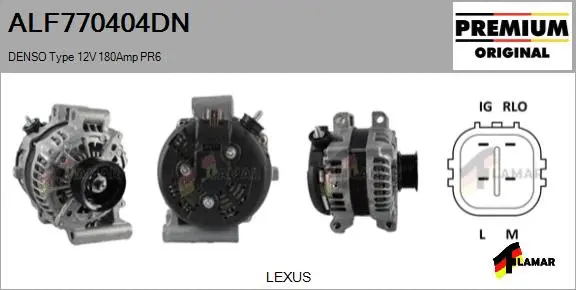 Alternator (ALF770404DN)