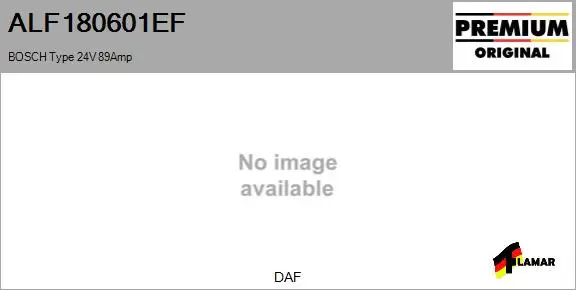 Alternator (ALF180601EF)