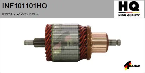 Armature, starter (INF101101HQ)