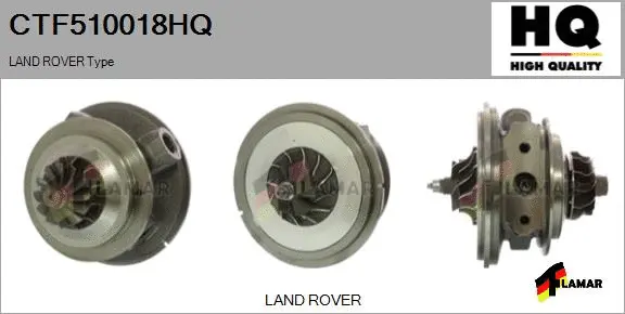 Core assembly, turbocharger (CTF510018HQ)