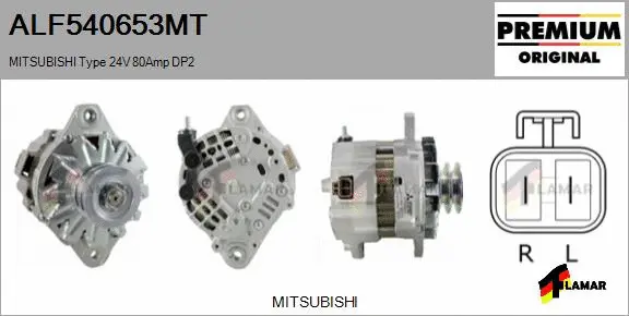 Alternator (ALF540653MT)
