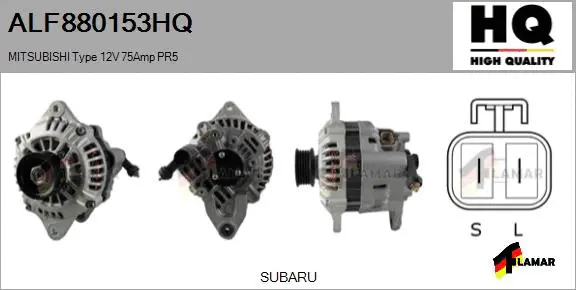 Alternator (ALF880153HQ)