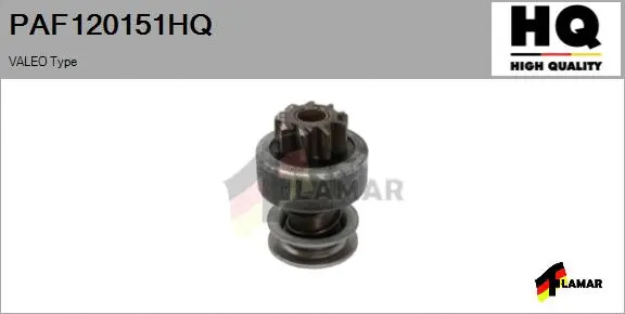 Pinion, starter (PAF120151HQ)