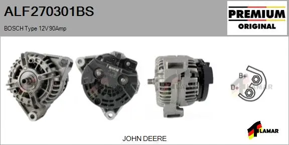 Alternator (ALF270301BS)