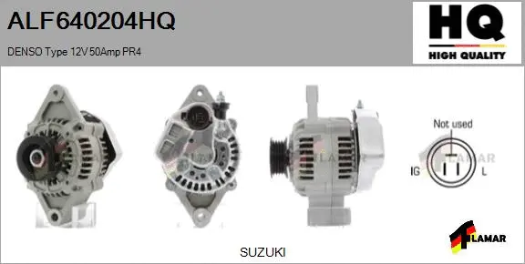 Alternator (ALF640204HQ)