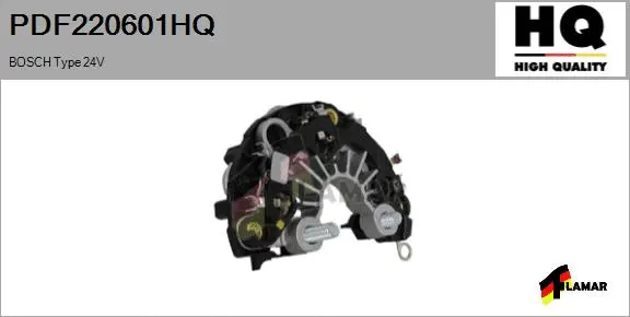 Rectifier, alternator (PDF220601HQ)