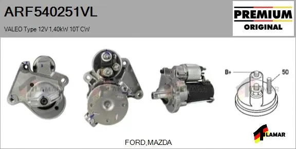 Starter (ARF540251VL)