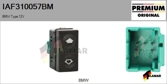 Switch, window regulator (IAF310057BM)