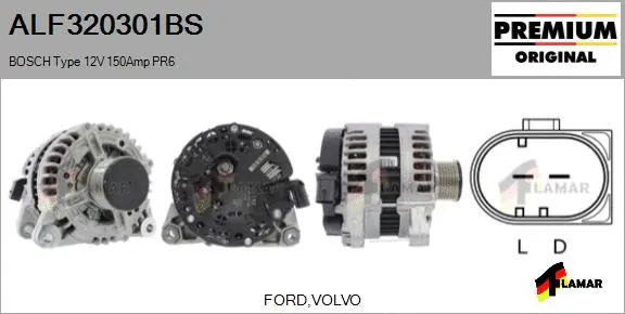 Alternator (ALF320301BS)