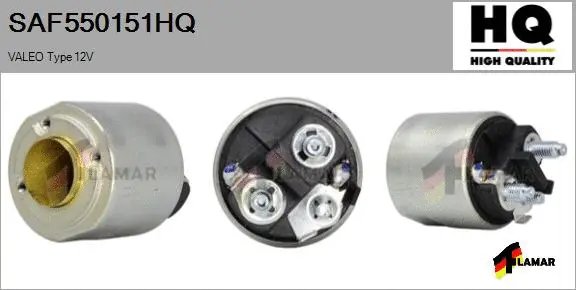 Solenoid Switch, starter (SAF550151HQ)