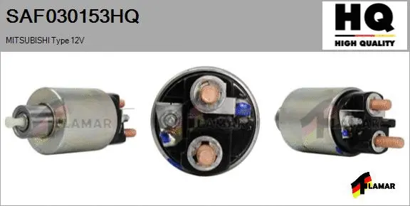 Solenoid Switch, starter (SAF030153HQ)