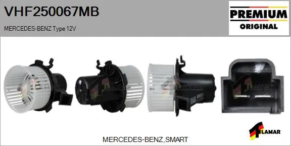 Interior Blower (VHF250067MB)