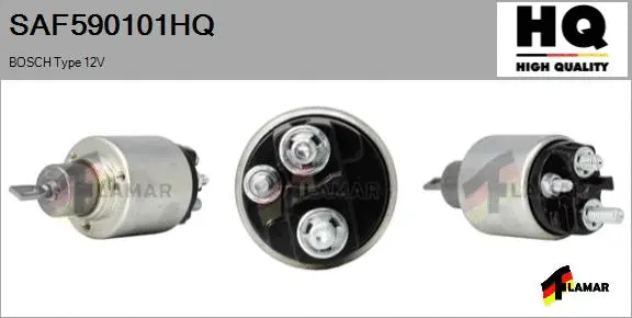 Solenoid Switch, starter (SAF590101HQ)