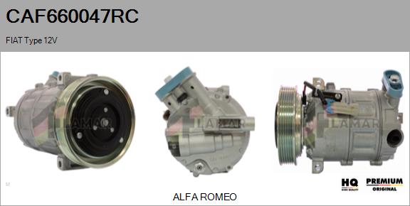 Compressor, air conditioning (CAF660047RC)