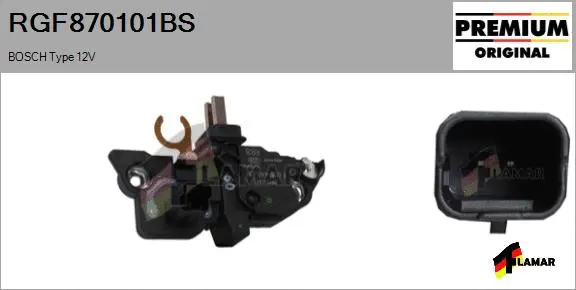 Alternator Regulator (RGF870101BS)