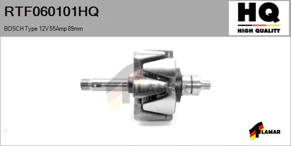 Rotor, alternator (RTF060101HQ)