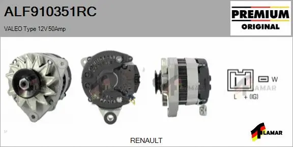 Alternator (ALF910351RC)