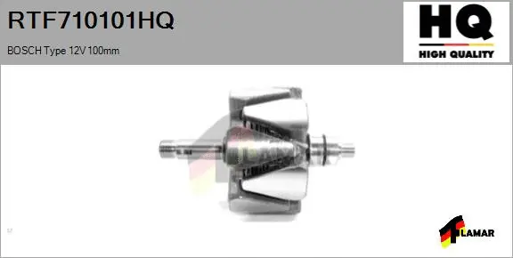 Rotor, alternator (RTF710101HQ)