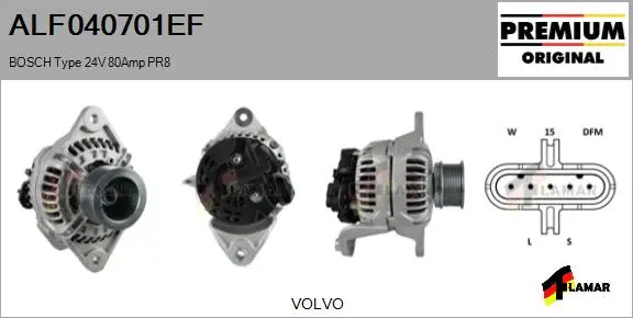 Alternator (ALF040701EF)