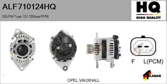 Alternator (ALF710124HQ)