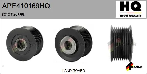 Belt Pulley, alternator (APF410169HQ)