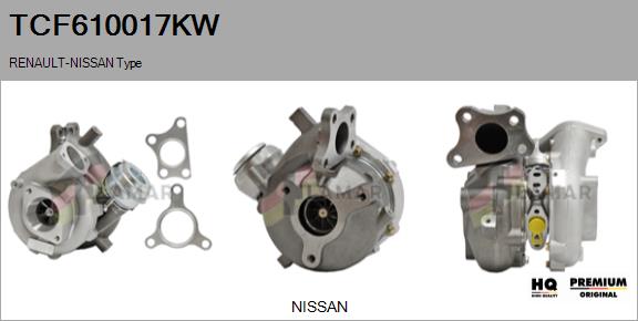 Charger, charging (supercharged/turbocharged) (TCF610017KW)