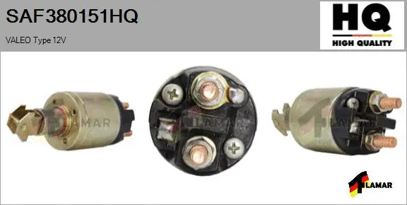 Solenoid Switch, starter (SAF380151HQ)