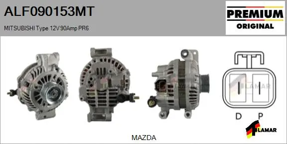 Alternator (ALF090153MT)
