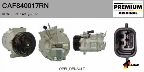 Compressor, air conditioning (CAF840017RN)