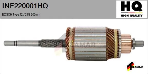 Armature, starter (INF220001HQ)