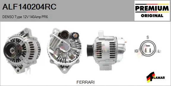 Alternator (ALF140204RC)