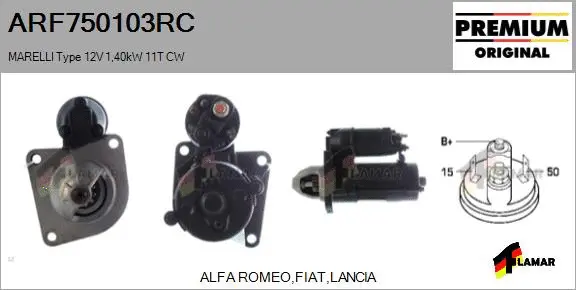 Starter (ARF750103RC)