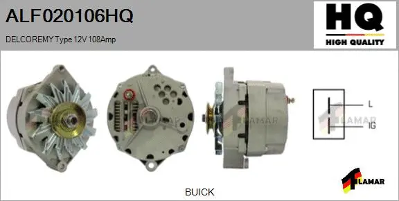 Alternator (ALF020106HQ)