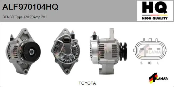 Alternator (ALF970104HQ)