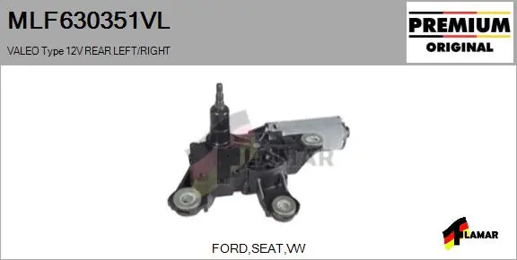 Wiper Motor (MLF630351VL)