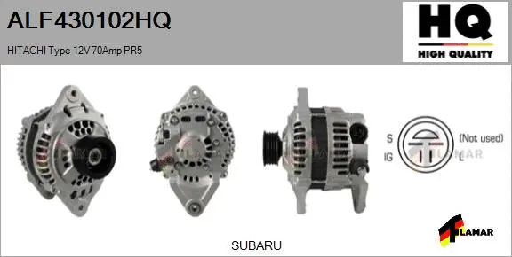 Alternator (ALF430102HQ)