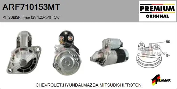 Starter (ARF710153MT)