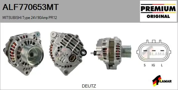 Alternator (ALF770653MT)