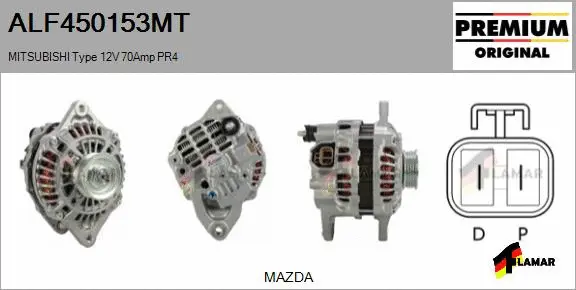Alternator (ALF450153MT)