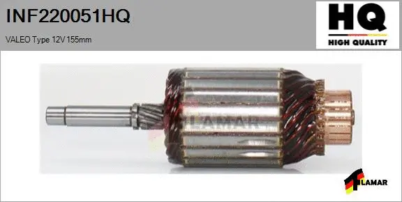 Armature, starter (INF220051HQ)