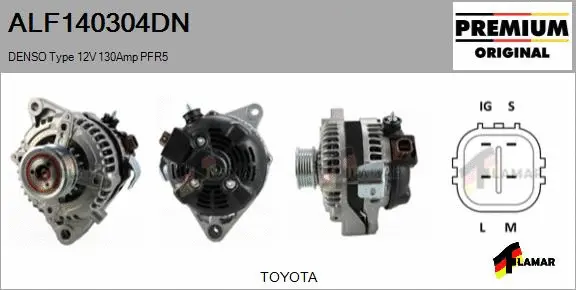 Alternator (ALF140304DN)