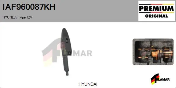 Switch, window regulator (IAF960087KH)