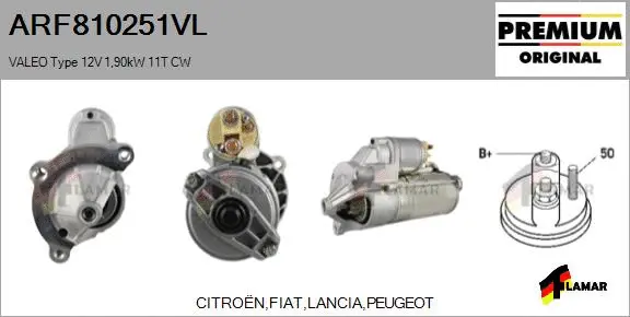 Starter (ARF810251VL)