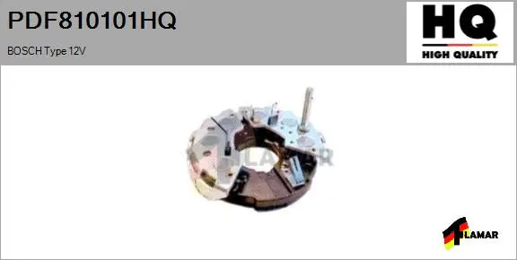 Rectifier, alternator (PDF810101HQ)