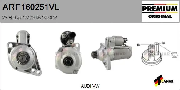 Starter (ARF160251VL)