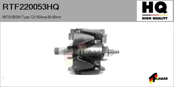 Rotor, alternator (RTF220053HQ)