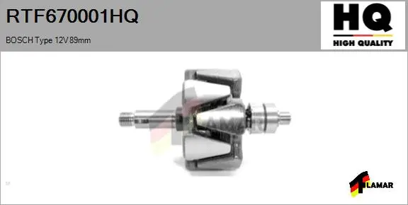 Rotor, alternator (RTF670001HQ)