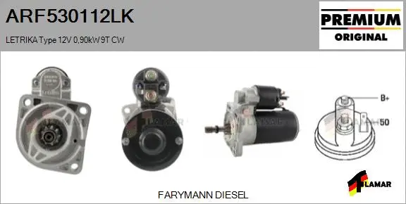 Starter (ARF530112LK)