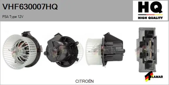 Interior Blower (VHF630007HQ)