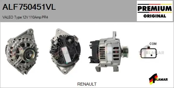 Alternator (ALF750451VL)